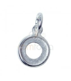 Sterling silver 925 pendant with jump ring 9 mm