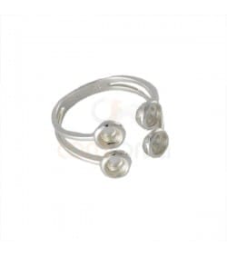 Sterling silver 925 Ring for stones