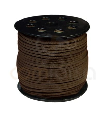Imitation Suede Brown Cord 2.5mm Standard