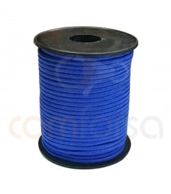 Paracord 3 mm Electric blue