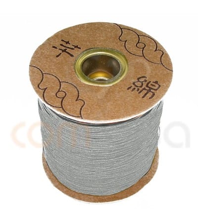 Grey braided nylon 1.5mm