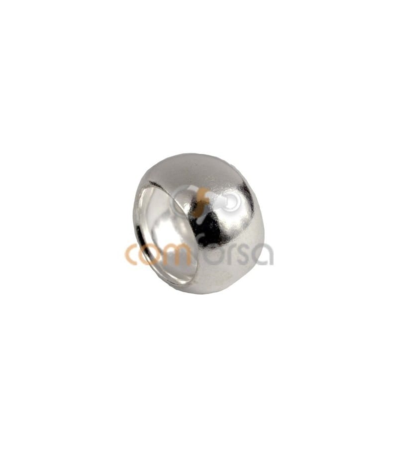 Sterling silver 925 spacer bead 6 mm