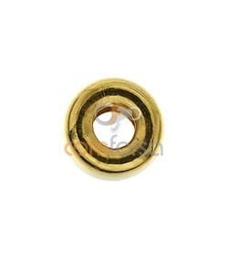 Donut 5 mm ( 2.0 mm interior ) gold filled