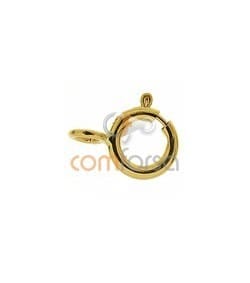 18kt Yellow gold bolt ring 5 mm