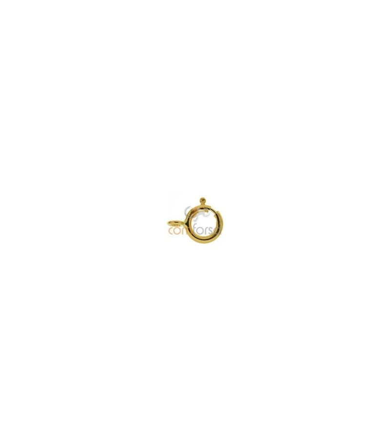 18kt Yellow gold bolt ring 5.5 mm