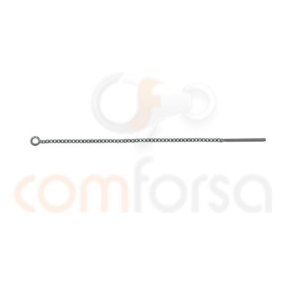 Sterling silver 925 Ear thread chain 50 mm