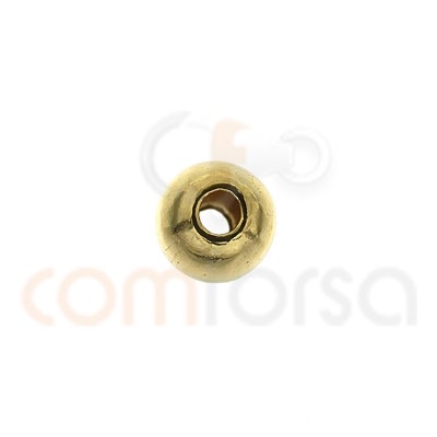 Smooth ball 3 mm (1.5 ) gold filled 14/20