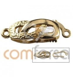 Sterling silver gold plated 925 clasp