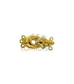 Sterling silver gold plated 925 clasp