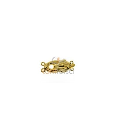 Sterling silver gold plated 925 clasp