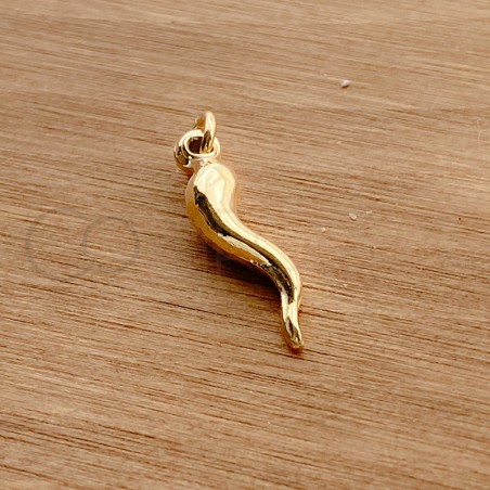 Sterling silver 925 chili pendant 5 x 20 mm