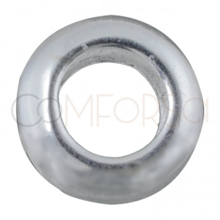 Sterling Silver 925 Donut 5.7 x 3mm (int. 3,2mm)