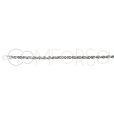 Sterling silver 925ml 1.7 mm rope chain