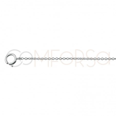 Sterling silver 925 initials choker 38 +6 cm