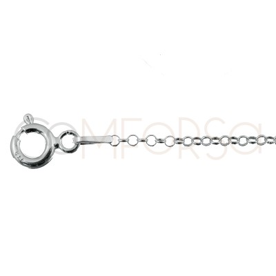Sterling silver 925ml rolo chain 1.5 mm