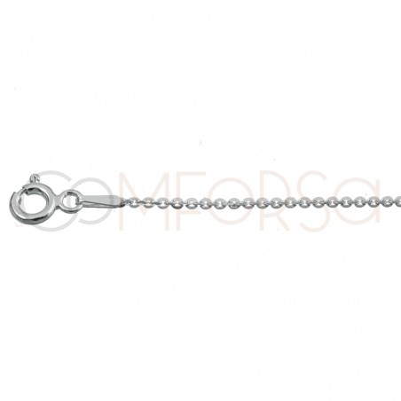 Sterling silver 925ml 2 x 1.5 mm fortçat chain