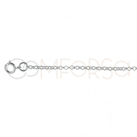 Sterling Silver 925 Chain 40 cm with extender 6 cm