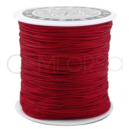 Braided Nylon 0.8mm Red