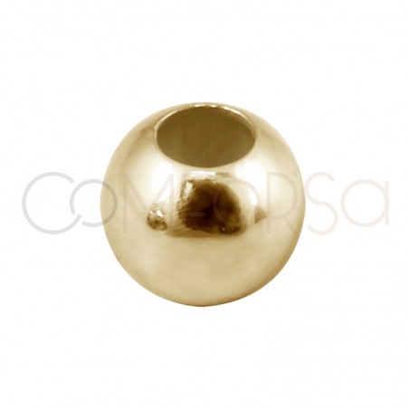 Rose Gold-plated silver Ball 4mm (1.8)