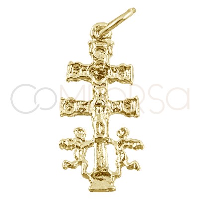 Sterling silver 925 large Caravaca Cross 11 x 22mm