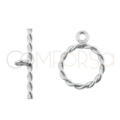 Sterling silver 925 twisted...