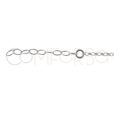 Gold-plated sterling silver 925 Love bracelet 17cm + 3cm (extender)