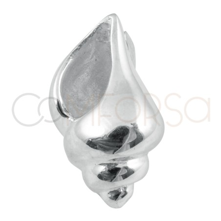 Sterling silver 925 conch pendant 10x16mm