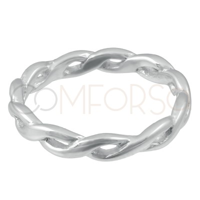Sterling silver 925 braided...