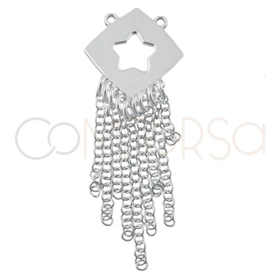 Sterling silver 925 cut-out...