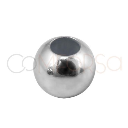 Sterling silver 925 smooth ball 4 mm
 Finish-Sterling silver 925ml