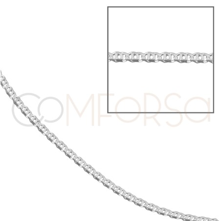 Sterling silver 925 occhio chain 40cm