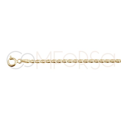 Sterling silver 925 occhio chain 40cm