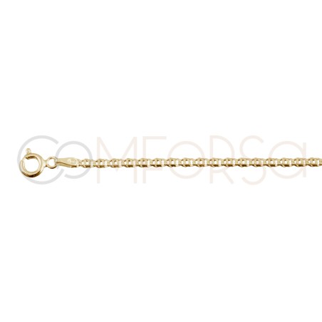 Sterling silver 925 occhio chain 40cm