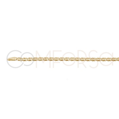 Sterling silver 925 occhio chain 40cm