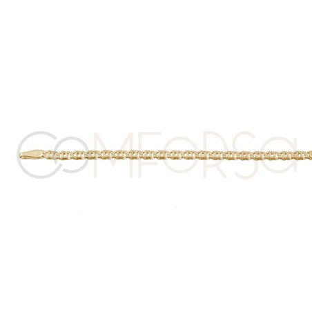 Sterling silver 925 occhio chain 40cm