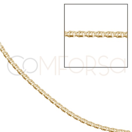 Sterling silver 925 occhio chain 40cm