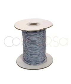 Grey braided nylon 1mm