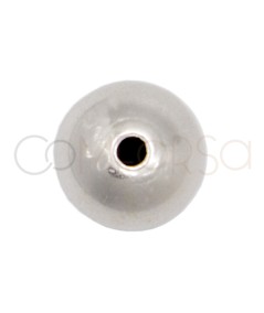 Sterling silver 925 smooth ball 12mm (2.5mm int)