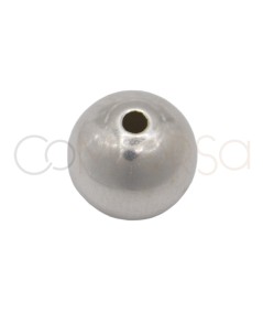 Sterling silver 925 smooth ball 9mm (2mm)