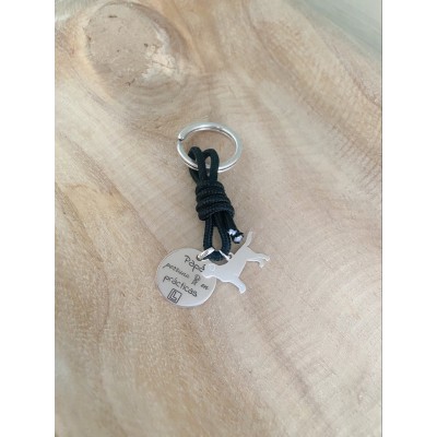 Sterling silver 925 Labrador dog pendant 23 x 15mm