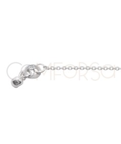 Sterling silver 925 adjustable choker 50cm