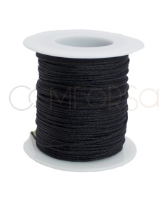 Braided Nylon 1mm (sold per meter) Black