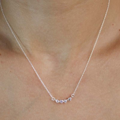 Sterling silver 925 cable cut chain with jump rings