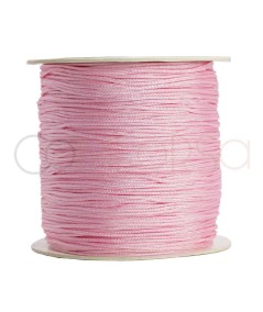 Braided Nylon 1mm Light Pink