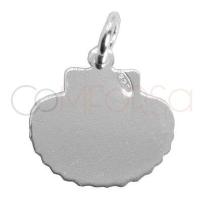 Gold-plated sterling silver 925 Santiago Shell pendant 12mm