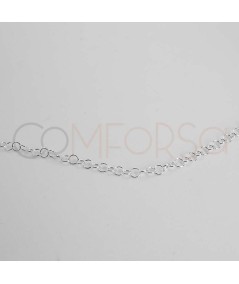 Sterling silver 925 loose belcher chain 3.4mm