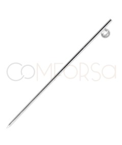 Sterling silver 925 Pin needle 50 mm