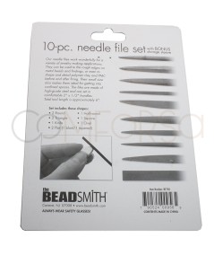 10 hand-files set - The Beadsmith