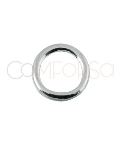 Sterling silver 925 soldered jump ring 4mm (0.8)