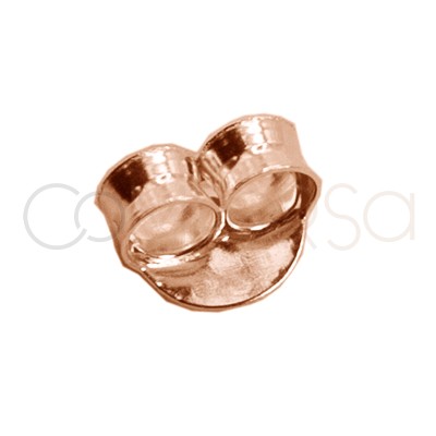 Small  Rose Gold-plated silver Scrolls